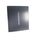 Black Corrugated Packaging Paper Box with Glossy Lamination